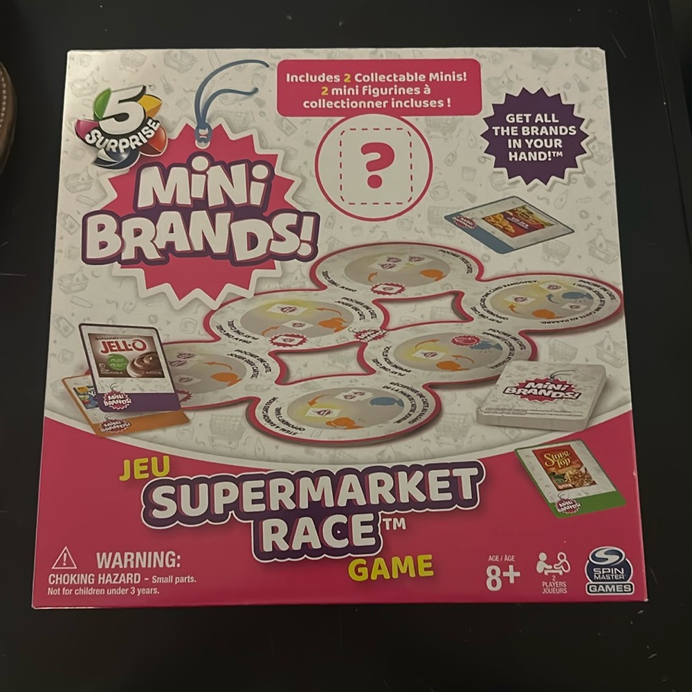 Mini brands supermarket race Game‎